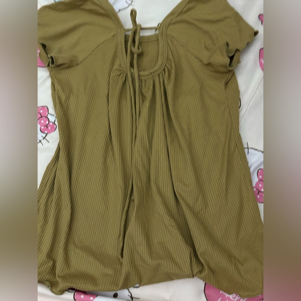 EARTHBOUND Mustard Yellow Women's Blouse